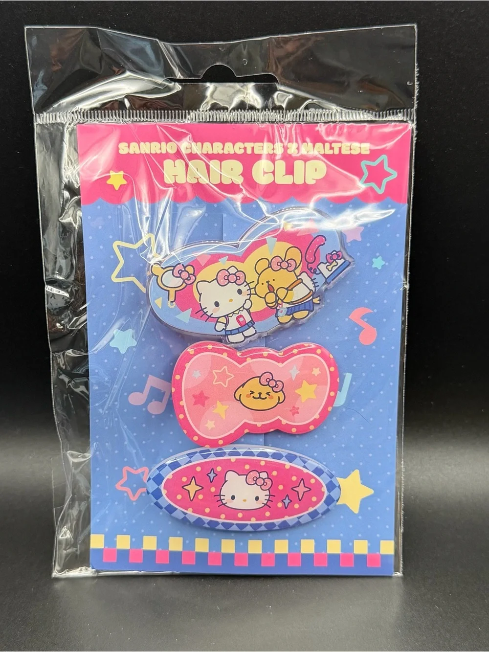 Sanrio X Maltese Hello Kitty hair clips (price for set) hc28